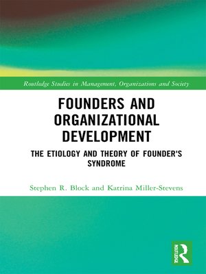 cover image of Founders and Organizational Development